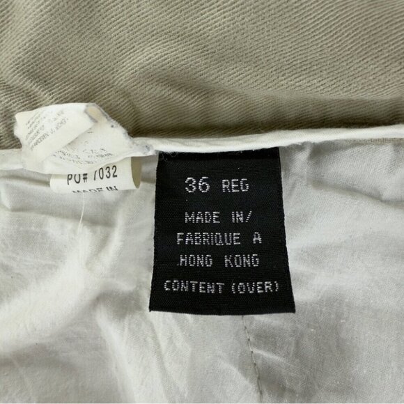 Patagonia Men's Size 34x31 Tan Dress Pants 100% Cotton Made in Hong Kong - Picture 2 of 13